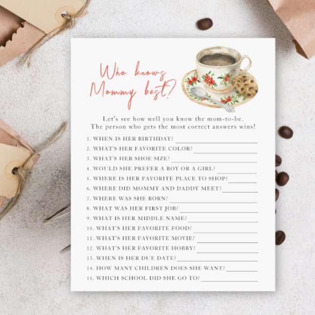 ブルーイング赤ちゃんシャワー – 誰がママ最高のを知る (クリエイターアップロード済み)