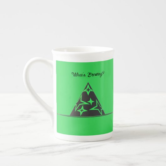 ブルーイング魔女ハットマグとは ボーンチャイナマグカップ (左)