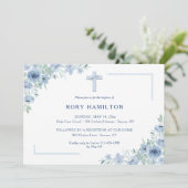 ブルーインスピレーション宗教招待状 招待状 (スタンド正面)