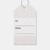 ブルーインディアンパタンゾウ ギフトタグ (裏面)