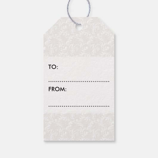 ブルーインディアンパタンゾウ ギフトタグ (裏面)