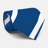 ブルーインディカスタムレジメンタルストライプ ネクタイ (ロール)