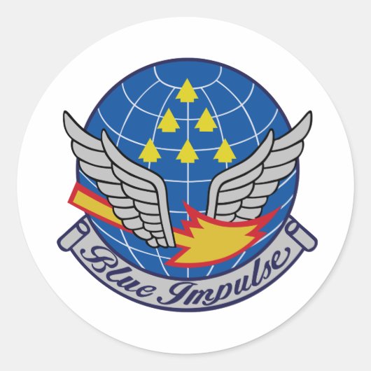 ブルーインパルス ラウンドシール (正面)
