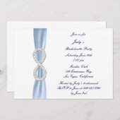 ブルーインフィニティバチェロレッテ招待状 招待状 (正面/裏面)