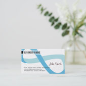 ブルーインフィニティ名刺 名刺 (スタンド正面)