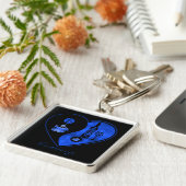 ブルーイン&ヤンコーヒー&ワインキーチェーン キーホルダー (側面)