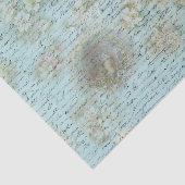 ブルーイースターの鳥と巣のデコページ紙 薄葉紙 (詳細)