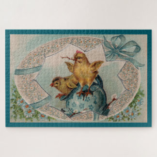 ブルーイースターエッグとシックズラージパズル ジグソーパズル