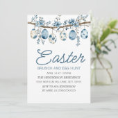 ブルーイースターエッグ狩りブランチ 招待状 (スタンド正面)