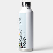 ブルーイースターシルエットウォーターボトル ウォーターボトル (左面)