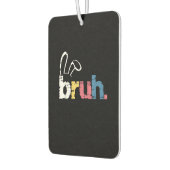 ブルーイースターバニーキュートミーム子供へ_4 カーエアーフレッシュナー (左)