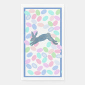 ブルーイースターバニーラビットエッグ紙 (正面)