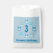 ブルーイースター3回目の誕生日 フェイバーバッグ (正面)