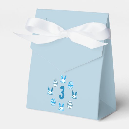 ブルーイースター3回目の誕生日 フェイバーボックス (正面サイド)
