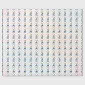 ブルーイーターバニー ラッピングペーパー (フラット)