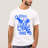 ブルーイ整備士(14) Tシャツ (正面)