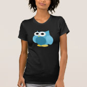 ブルーウおもしろいクロウTシャツ Tシャツ (正面)