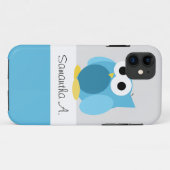 ブルーウおもしろいル – iPhoneパーソナライズされた 5ケース Case-Mate iPhoneケース (裏面(横))