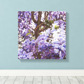 ブルーウィステリア2011 キャンバスプリント (インサイチュ (ウッドフロア))