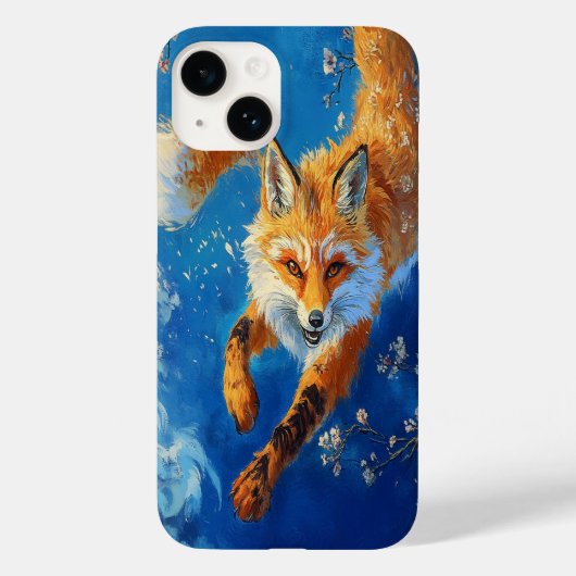 🦊 ブルーウィスパー Case-Mate iPhoneケース (裏面)