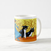 ブルーウィッチとカワウソの怪物ファミリアーズ コーヒーマグカップ (正面右)