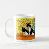 ブルーウィッチとカワウソの怪物ファミリアーズ コーヒーマグカップ (左)