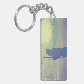 ブルーウィッチャーキーチェーン キーホルダー (正面左)