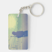 ブルーウィッチャーキーチェーン キーホルダー (裏面)