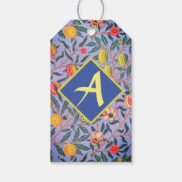 ブルーウィリアムモリスのギフトラベルカスタマイズ ギフトタグ