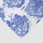 ブルーウィローアニマルウサギ鹿キツネバードトイレアート 薄葉紙 (詳細)