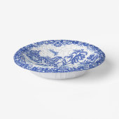 ブルーウィローウサギクラシック陶芸お洒落 ペーパーボウル (傾斜あり)