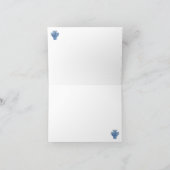 ブルーウィローチノイスリーヒョウ生姜 サンキューカード (内部)