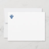 ブルーウィローチノワセリージンジャージャー サンキューカード (裏面)