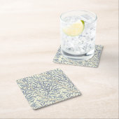 ブルーウィローバウ(ウィリアム・モリス著) スクエアペーパーコースター (インサイチュ)