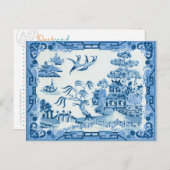 ブルーウィローポータード ポストカード (正面/裏面)