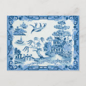 ブルーウィローポートカード ポストカード (正面)