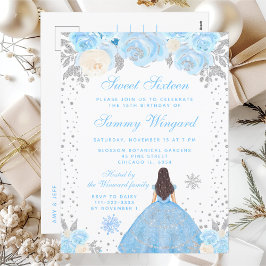 ブルーウィンターのプリンセス　スイートシックスティーン ポストカード