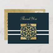 ブルーウィンターウェディング ポストカード (正面/裏面)