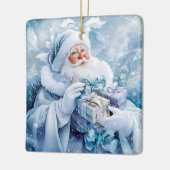 ブルーウィンターオーナメント セラミックオーナメント (左)