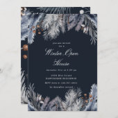 ブルーウィンターグリーンリーウィンターオープンハウス 招待状 (正面/裏面)