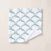 ブルーウィンターコケットコーストボーガーランド バスタオルセット (ウォッシュタオル)