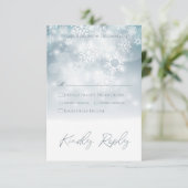 ブルーウィンタースノーモダン結婚ズ 出欠カード (スタンド正面)