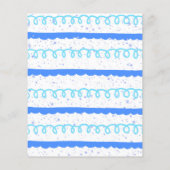 ブルーウィンタードリームズスクラップブック紙 (裏面)