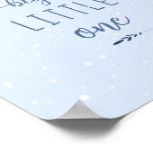 ブルーウィンタードリームビッグリトルワン子供部屋デコール ポスター (角)