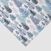 ブルーウィンターパインツリーズティッシュペーパー 薄葉紙 (詳細)