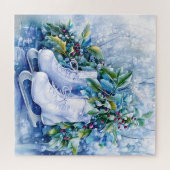 ブルーウィンターパズル ジグソーパズル (横)