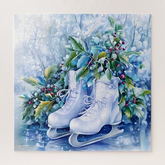 ブルーウィンターパズル ジグソーパズル (縦)