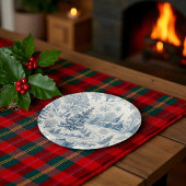 ブルーウィンタービレッジクリスマストワール ペーパープレート