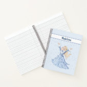 ブルーウィンタープリンセスガールズパーソナル ノートブック (内部)