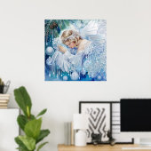 ブルーウィンターポスター ポスター (ホームオフィス)